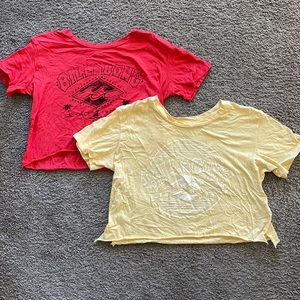 Billabong Cropped Tees